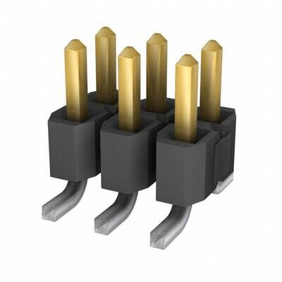Connector Header Surface Mount 6 position 0.100