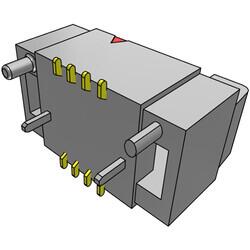 Connector Header Surface Mount 8 position 0.039