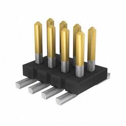 Connector Header Surface Mount 8 position 0.050