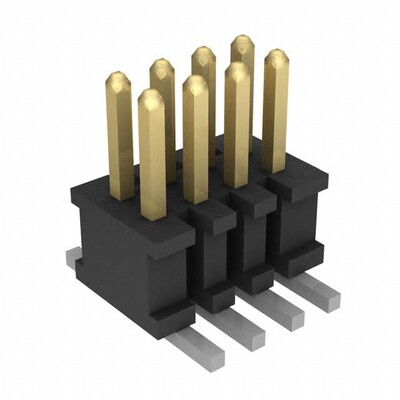 Connector Header Surface Mount 8 position 0.050
