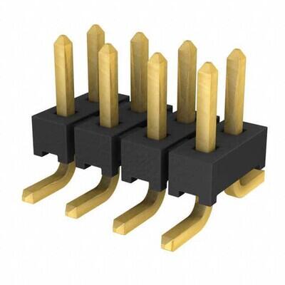Connector Header Surface Mount 8 position 0.079