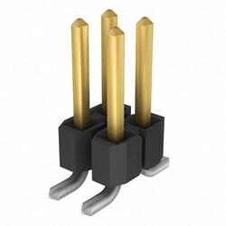 Connector Header Surface Mount 8 position 0.100