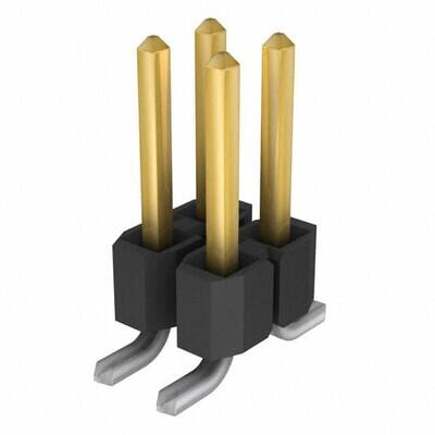 Connector Header Surface Mount 8 position 0.100