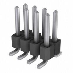 Connector Header Surface Mount 8 position 0.100