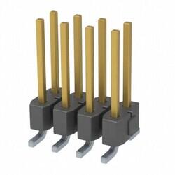 Connector Header Surface Mount 8 position 0.100