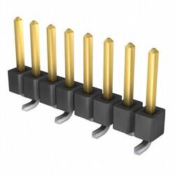 Connector Header Surface Mount 8 position 0.100