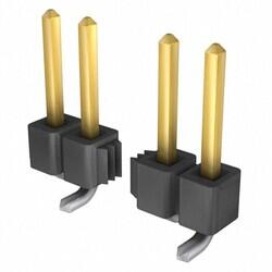 Connector Header Surface Mount 9 position 0.100