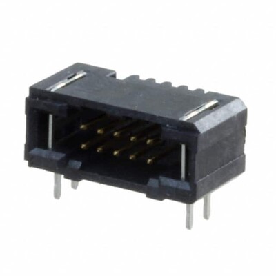 Connector Header Surface Mount, Right Angle 10 position 0.050