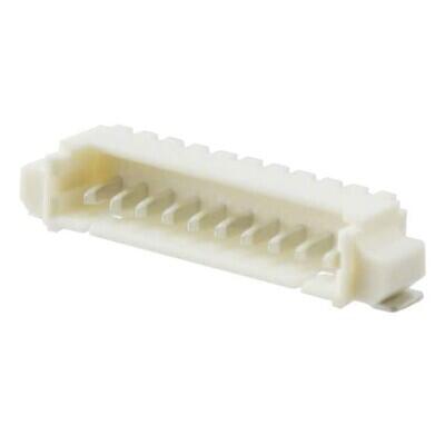 Connector Header Surface Mount, Right Angle 10 position 0.049