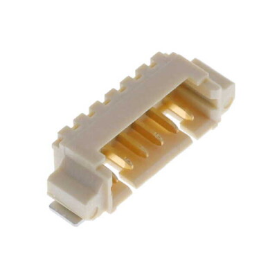 Connector Header Surface Mount, Right Angle 6 position 0.049