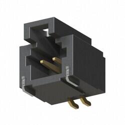 Connector Header Surface Mount, Right Angle 2 position 0.039