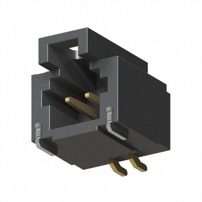 Connector Header Surface Mount, Right Angle 2 position 0.039