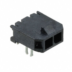 Connector Header Surface Mount, Right Angle 2 position 0.118