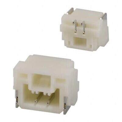 Connector Header Surface Mount, Right Angle 2 position 0.049