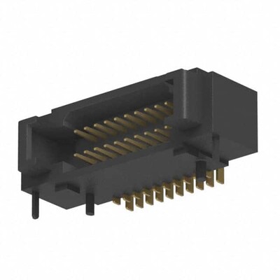 Connector Header Surface Mount, Right Angle 20 position 0.039