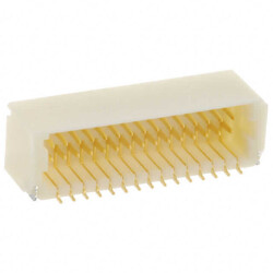 Connector Header Surface Mount, Right Angle 30 position 0.039