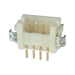 Connector Header Surface Mount, Right Angle 4 position 0.049