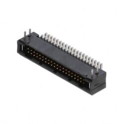 Connector Header Surface Mount, Right Angle 40 position 0.050