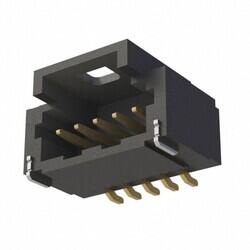 Connector Header Surface Mount, Right Angle 5 position 0.039