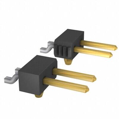 Connector Header Surface Mount, Right Angle 5 position 0.100