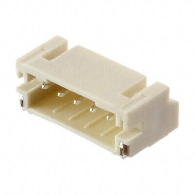 Connector Header Surface Mount, Right Angle 5 position 0.079