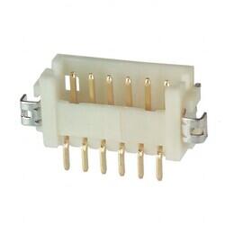 Connector Header Surface Mount, Right Angle 6 position 0.049