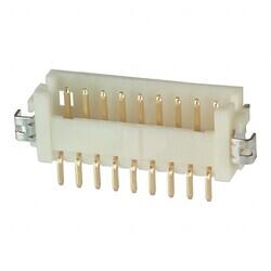 Connector Header Surface Mount, Right Angle 9 position 0.049