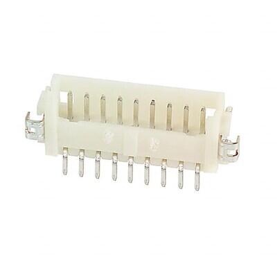 Connector Header Surface Mount, Right Angle 9 position 0.049