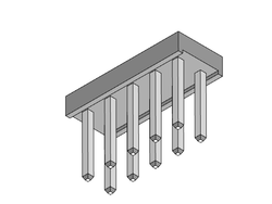 Connector Header Through Hole 10 position 0.079