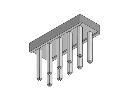 Connector Header Through Hole 10 position 0.079