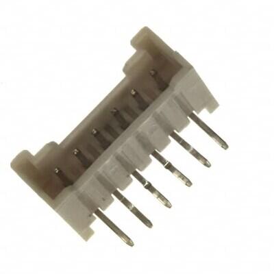 Connector Header Through Hole, Right Angle 6 position 0.079