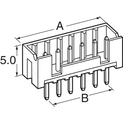 Connector Header Through Hole 3 position 0.079
