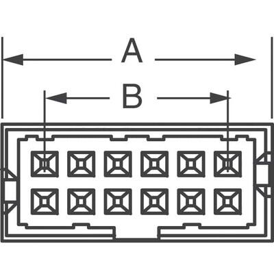 Connector Header Through Hole 30 position 0.079