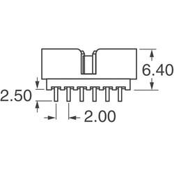 Connector Header Through Hole 30 position 0.079