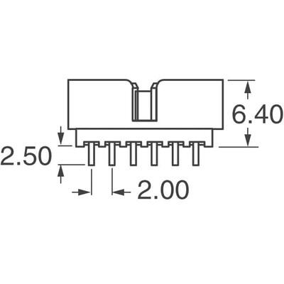 Connector Header Through Hole 30 position 0.079
