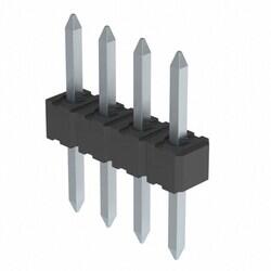 Connector Header Through Hole 4 position 0.100