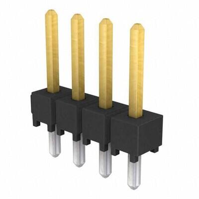 Connector Header Through Hole 4 position 0.100