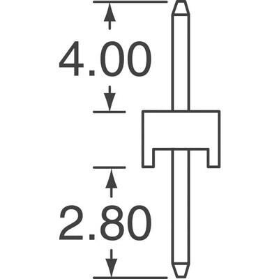 Connector Header Through Hole 40 position 0.079
