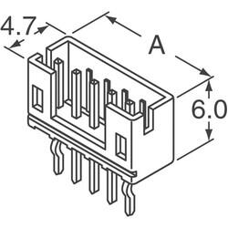 Connector Header Through Hole 5 position 0.079