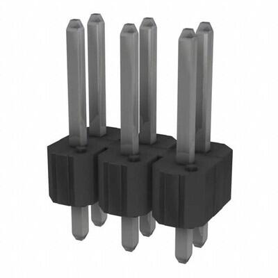 Connector Header Through Hole 6 position 0.100