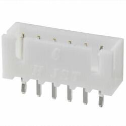 Connector Header Through Hole 6 position 0.098