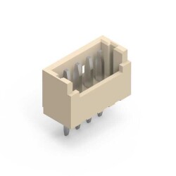 Connector Header Through Hole 4 position 0.049