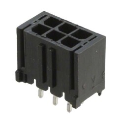 Connector Header Through Hole 6 position 0.118