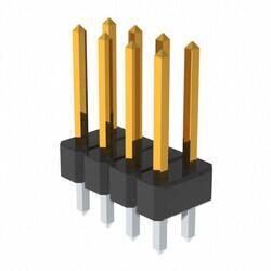 Connector Header Through Hole 8 position 0.100