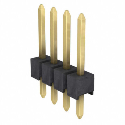 Connector Header Through Hole 4 position 0.100