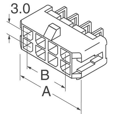 Connector Header Through Hole, Right Angle 2 position - 2