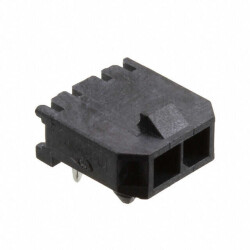 Connector Header Through Hole, Right Angle 2 position 0.118