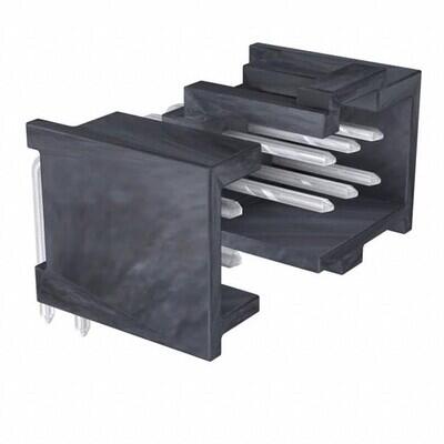 Connector Header Through Hole, Right Angle 10 position 0.100