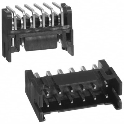 Connector Header Through Hole, Right Angle 12 position 0.079