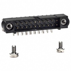Connector Header Through Hole, Right Angle 20 position 0.079